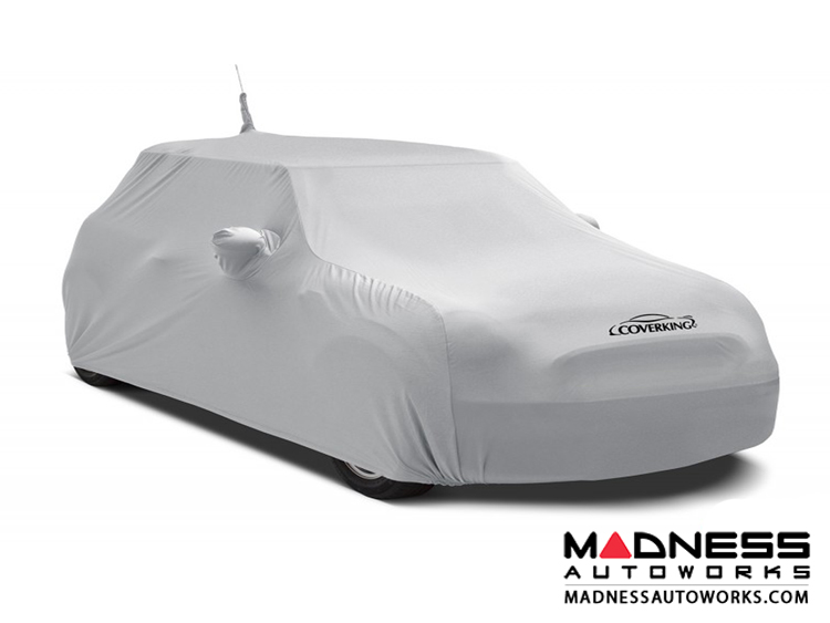 Alfa Romeo Stelvio Custom Vehicle Cover - Stormproof - White + Shark Fin Antenna Pocket